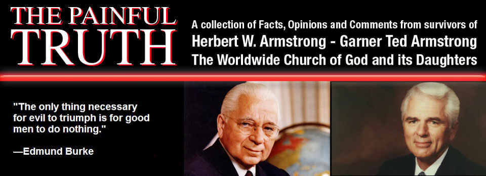 A site for those ex-WCG members who have moved away from a religious world-view. Includes archives of John Trechak's Ambassador Report.